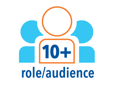 10+ role/audience