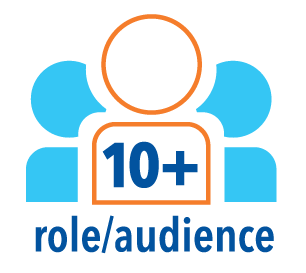 10+ role/audience