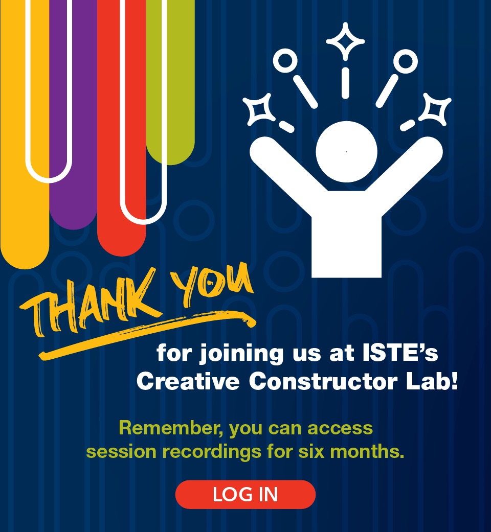 ISTE Creative Constructor Lab Virtual Login