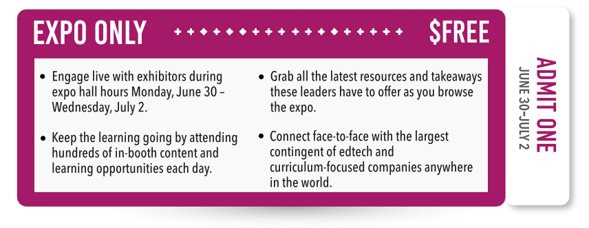 Expo only Ticket