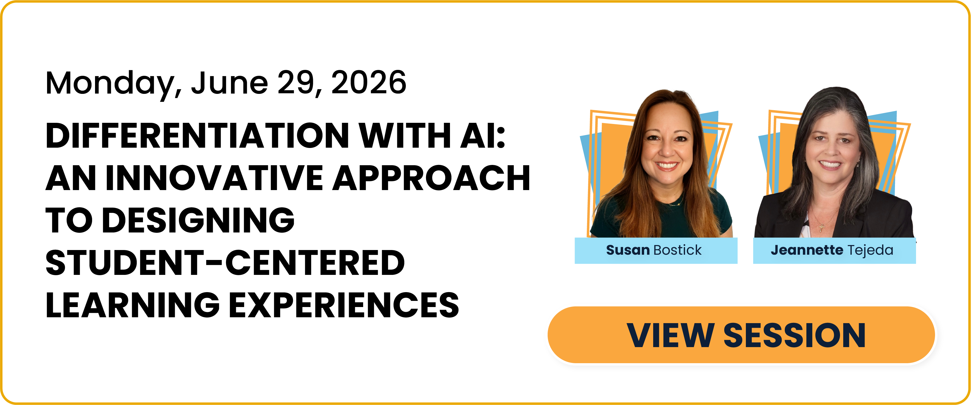 Differentiation With AI: An Innovative Approach to Designing Student-Centered Learning Experiences session card and link