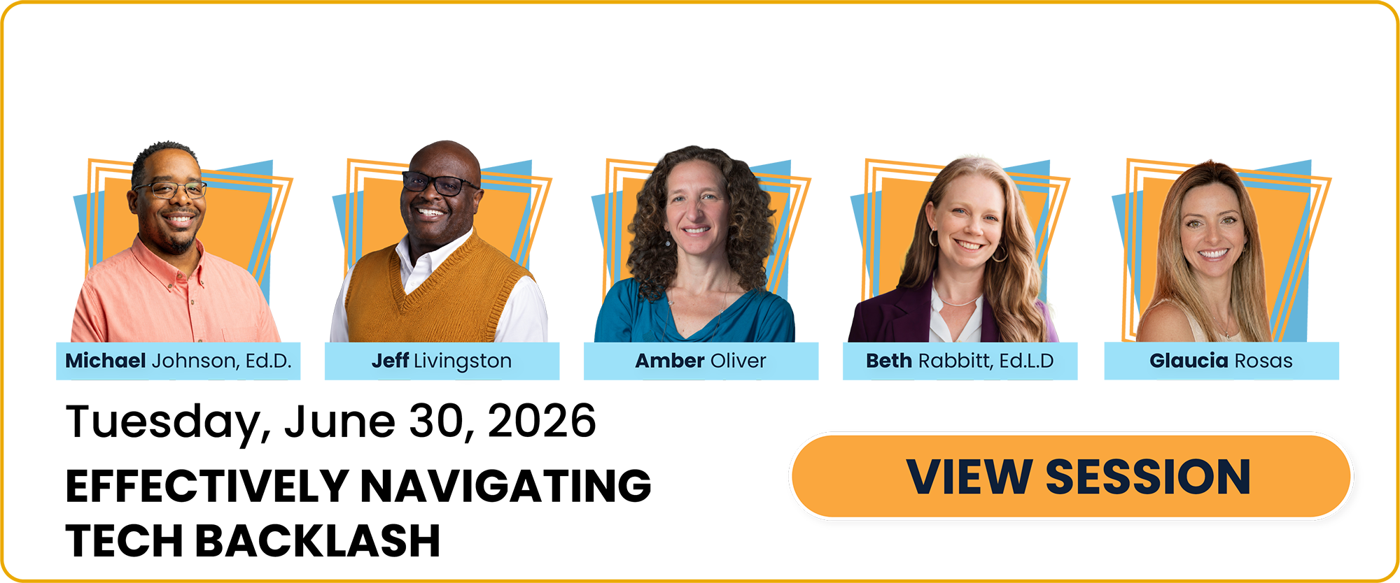Effectively Navigating Tech Backlash session card and link