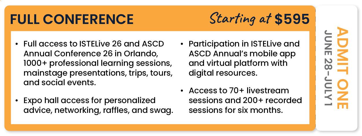 Full Conference Pricing
