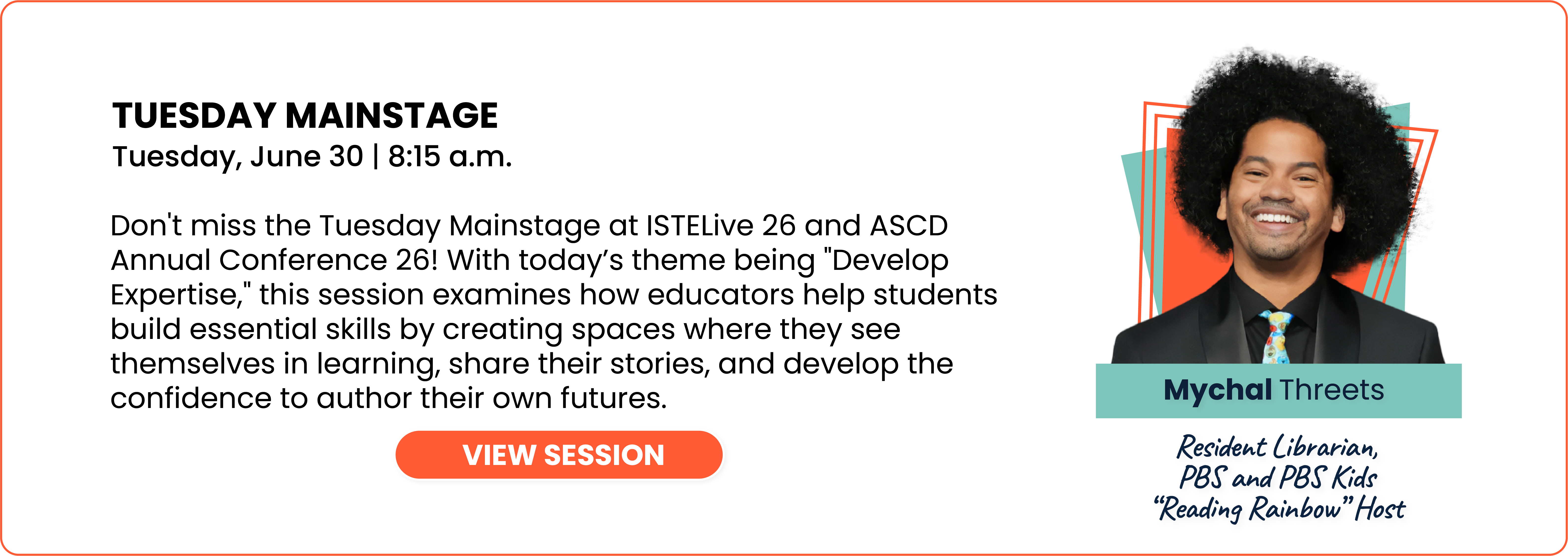 Mychal Threets Tuesday Mainstage Session Link