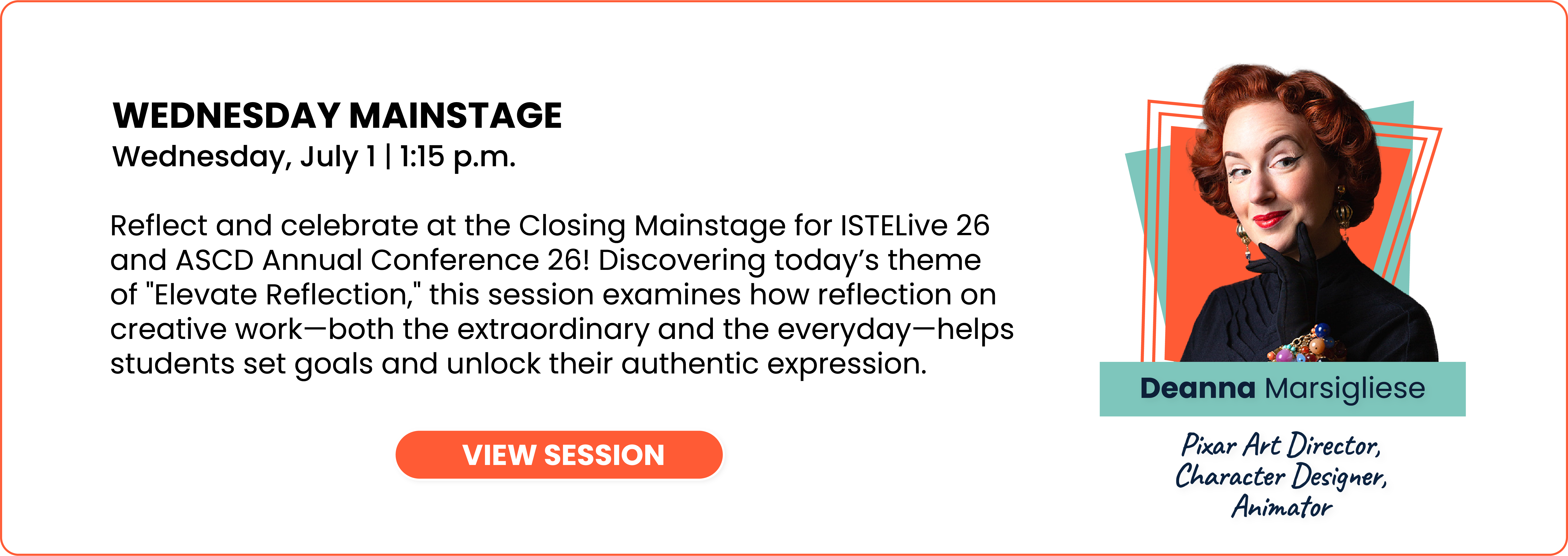 Deanna Marsigliese Wednesday Mainstage Session Link