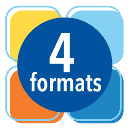 4 formats